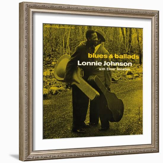 Lonnie Johnson - Blues and Ballads-null-Framed Art Print