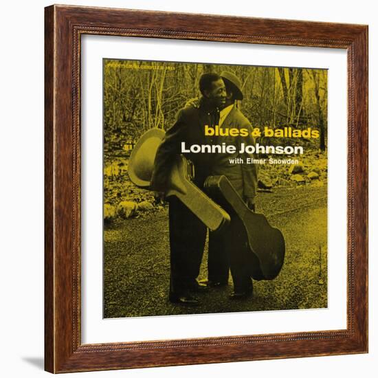 Lonnie Johnson - Blues and Ballads-null-Framed Art Print