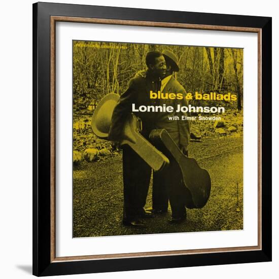 Lonnie Johnson - Blues and Ballads-null-Framed Art Print