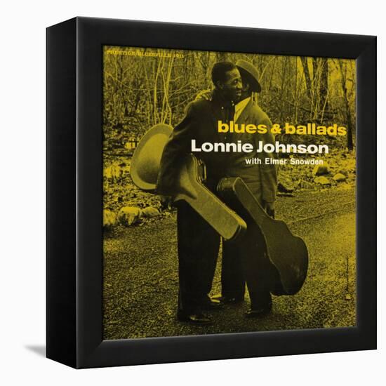 Lonnie Johnson - Blues and Ballads-null-Framed Stretched Canvas