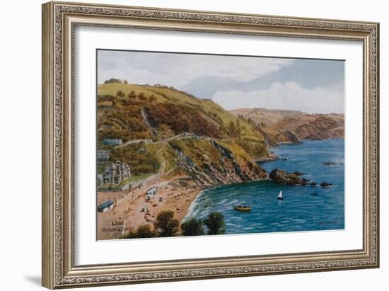 Looe, Beach and Coast-Alfred Robert Quinton-Framed Giclee Print
