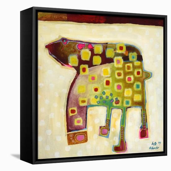 Look at My Footprints-Susse Volander-Framed Stretched Canvas