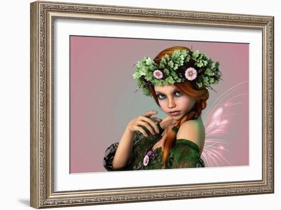 Look At You! 3D Computer Graphics-Atelier Sommerland-Framed Art Print