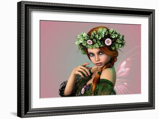 Look At You! 3D Computer Graphics-Atelier Sommerland-Framed Art Print