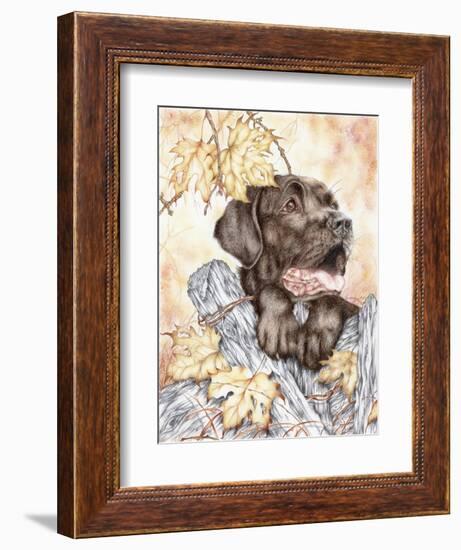 Look Back-Karen Middleton-Framed Giclee Print