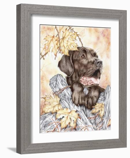 Look Back-Karen Middleton-Framed Giclee Print