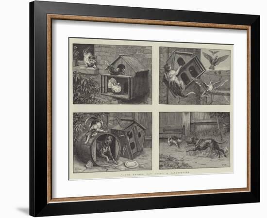 Look before You Leap, a Catastrophe-S.t. Dadd-Framed Giclee Print