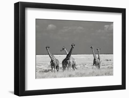 Look Girl Strange Animals-Mathilde Guillemot-Framed Photographic Print