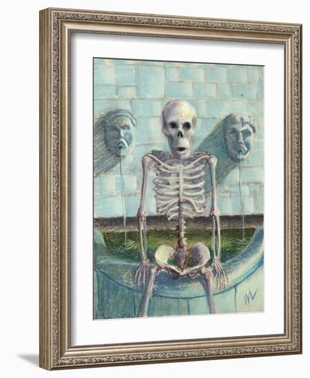 Look Im the Fountainhead-Marie Marfia Fine Art-Framed Giclee Print