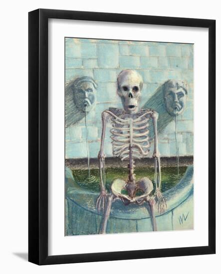 Look Im the Fountainhead-Marie Marfia Fine Art-Framed Giclee Print