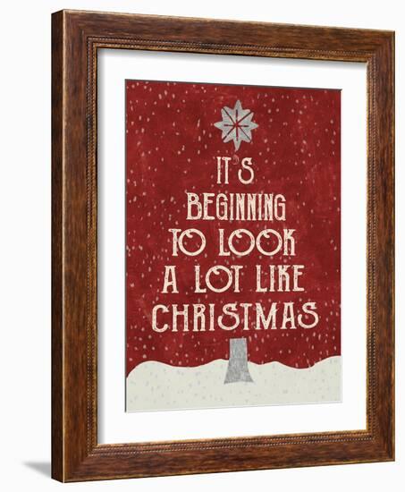 Look Like Xmas-Erin Clark-Framed Giclee Print