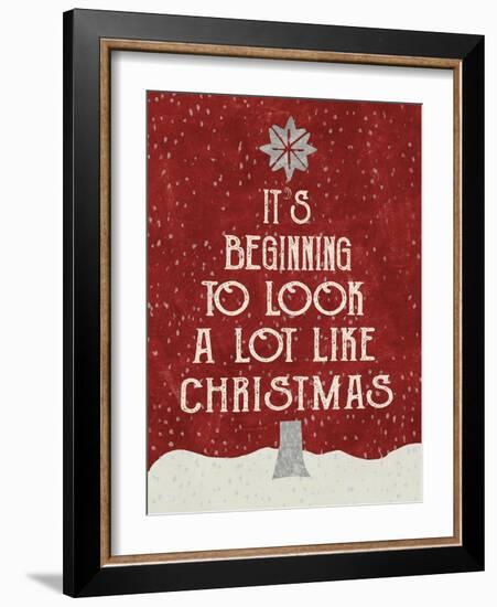 Look Like Xmas-Erin Clark-Framed Giclee Print