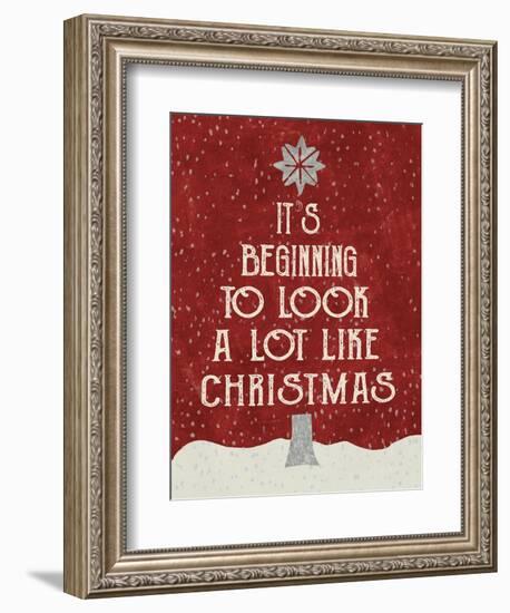 Look Like Xmas-Erin Clark-Framed Giclee Print