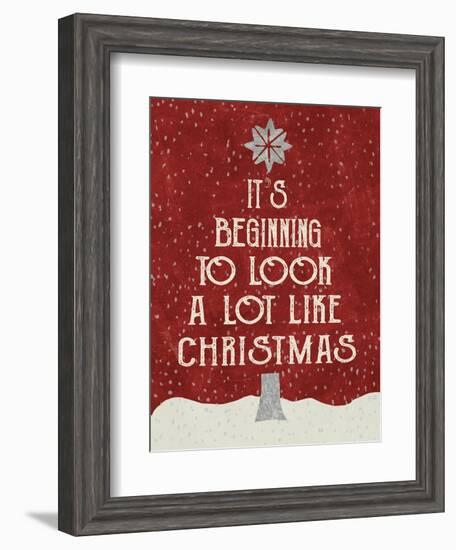 Look Like Xmas-Erin Clark-Framed Giclee Print