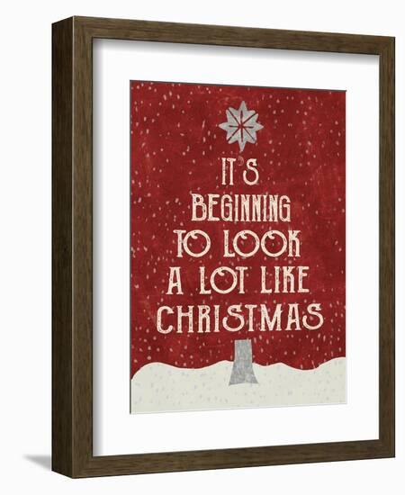 Look Like Xmas-Erin Clark-Framed Giclee Print