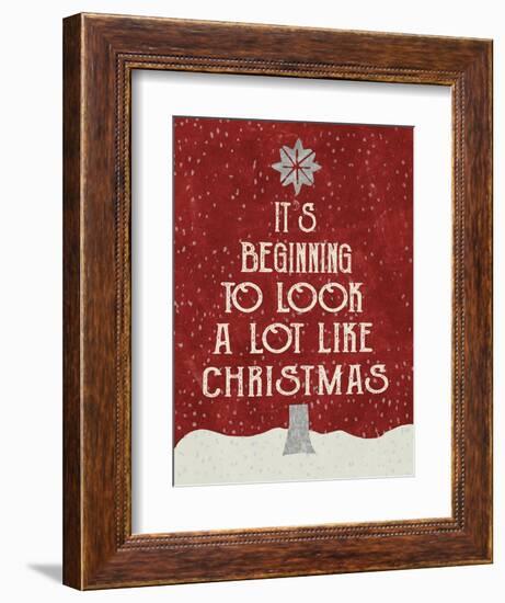 Look Like Xmas-Erin Clark-Framed Giclee Print