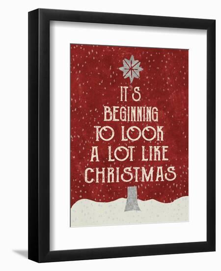 Look Like Xmas-Erin Clark-Framed Giclee Print