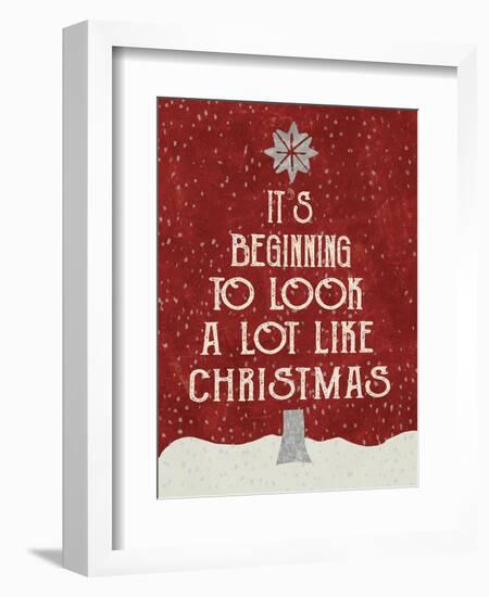 Look Like Xmas-Erin Clark-Framed Giclee Print