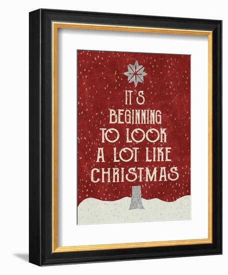 Look Like Xmas-Erin Clark-Framed Giclee Print