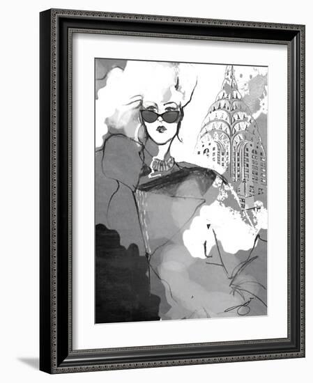 Look My Way - Sun Glass Art-Jodi Pedri-Framed Art Print