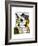 Look of Love Regency Badger and Hare Couple-Fab Funky-Framed Premium Giclee Print