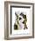 Look of Love Regency Badger and Hare Couple-Fab Funky-Framed Art Print