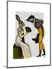 Look of Love Regency Badger and Hare Couple-Fab Funky-Mounted Art Print