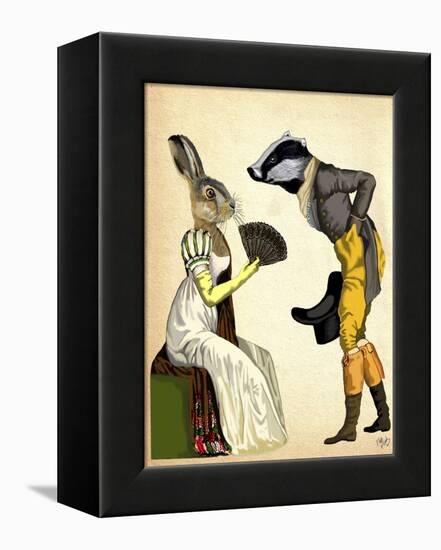 Look of Love-Fab Funky-Framed Stretched Canvas