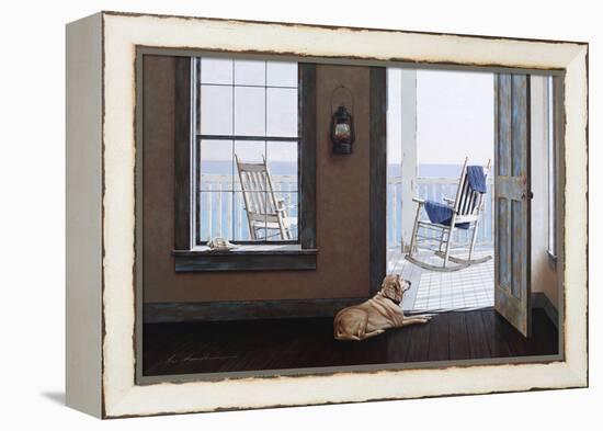 Look over the Sea-Zhen-Huan Lu-Framed Premier Image Canvas