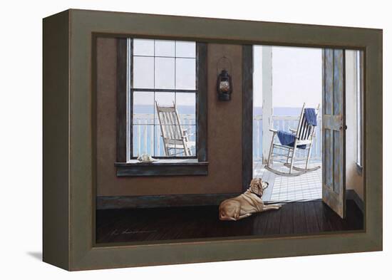 Look over the Sea-Zhen-Huan Lu-Framed Premier Image Canvas