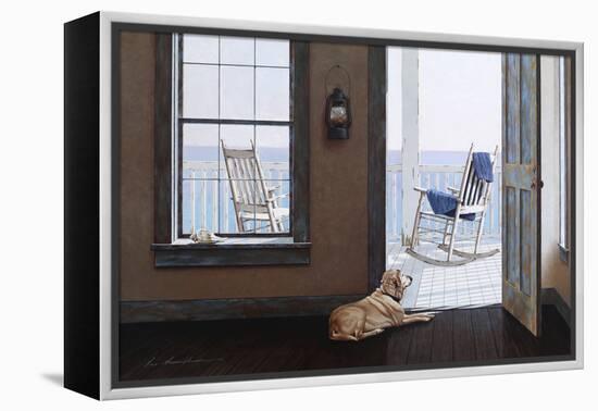 Look over the Sea-Zhen-Huan Lu-Framed Premier Image Canvas