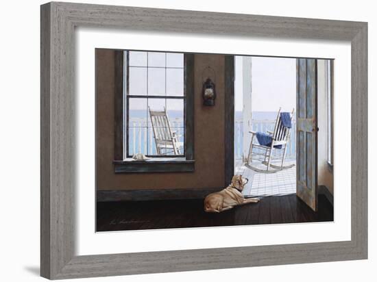 Look over the Sea-Zhen-Huan Lu-Framed Photographic Print