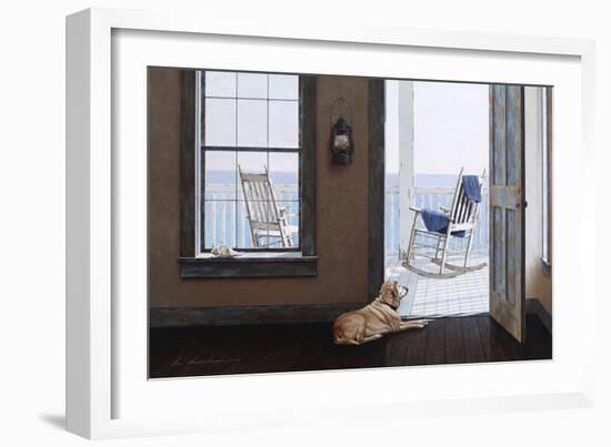 Look over the Sea-Zhen-Huan Lu-Framed Photographic Print