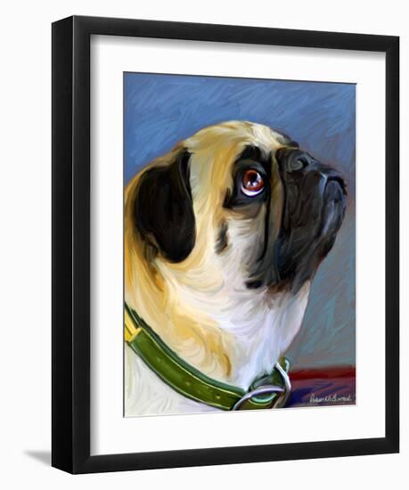 Look-up-Robert Mcclintock-Framed Art Print