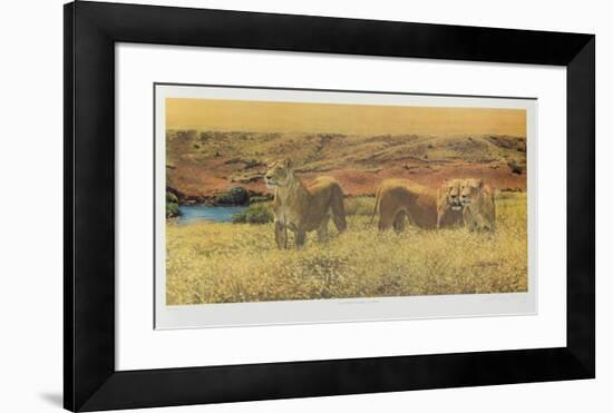 Look who's coming to dinner-Libby Berry-Framed Collectable Print