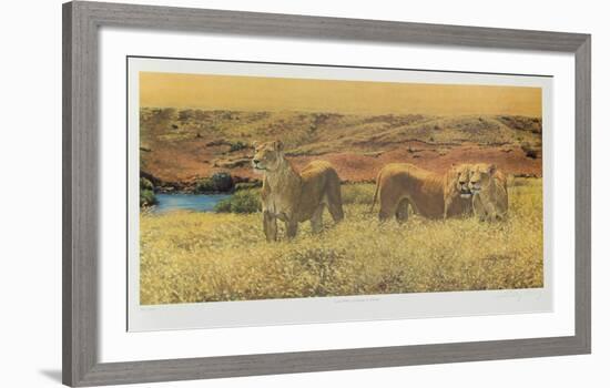 Look who's coming to dinner-Libby Berry-Framed Collectable Print