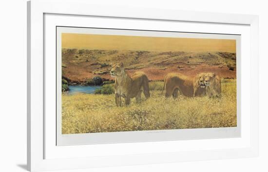 Look who's coming to dinner-Libby Berry-Framed Collectable Print