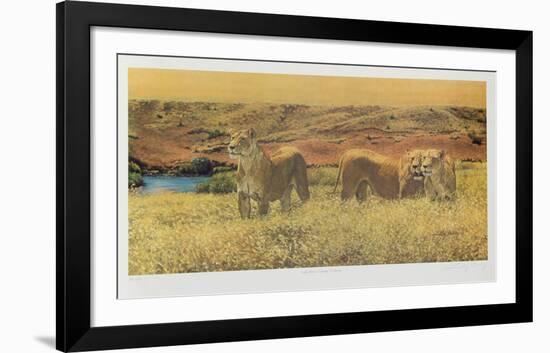 Look who's coming to dinner-Libby Berry-Framed Collectable Print