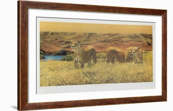 Look who's coming to dinner-Libby Berry-Framed Collectable Print