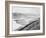 Looking Across Desert Toward Mountains "Death Valley National Monument" California. 1933-1942-Ansel Adams-Framed Art Print