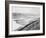 Looking Across Desert Toward Mountains "Death Valley National Monument" California. 1933-1942-Ansel Adams-Framed Art Print