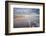 Looking across Embleton Bay Just after Sunrise Towards the Sunlit Sand Dunes-Lee Frost-Framed Photographic Print