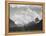 Looking Across Forest To Mountains And Clouds "In Glacier National Park" Montana. 1933-1942-Ansel Adams-Framed Stretched Canvas