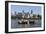 Looking across the Thames Towards the City of London-Peter Thompson-Framed Photographic Print