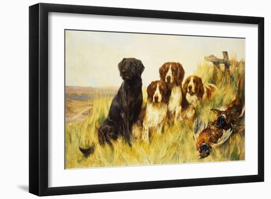 Looking ahead (Oil on Canvas)-Arthur Wardle-Framed Giclee Print