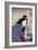 Looking as if She Wants to Change: The Appearance of a Proprietress of the Kaei Era-Taiso Yoshitoshi-Framed Giclee Print