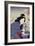 Looking as if She Wants to Change: The Appearance of a Proprietress of the Kaei Era-Taiso Yoshitoshi-Framed Giclee Print