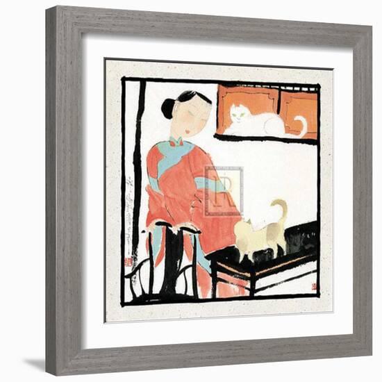 Looking at Each Other-H^ Yongkai-Framed Art Print