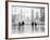 Looking at Ground Zero, Lower Manhattan, New York, USA-Walter Bibikow-Framed Photographic Print