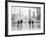 Looking at Ground Zero, Lower Manhattan, New York, USA-Walter Bibikow-Framed Photographic Print